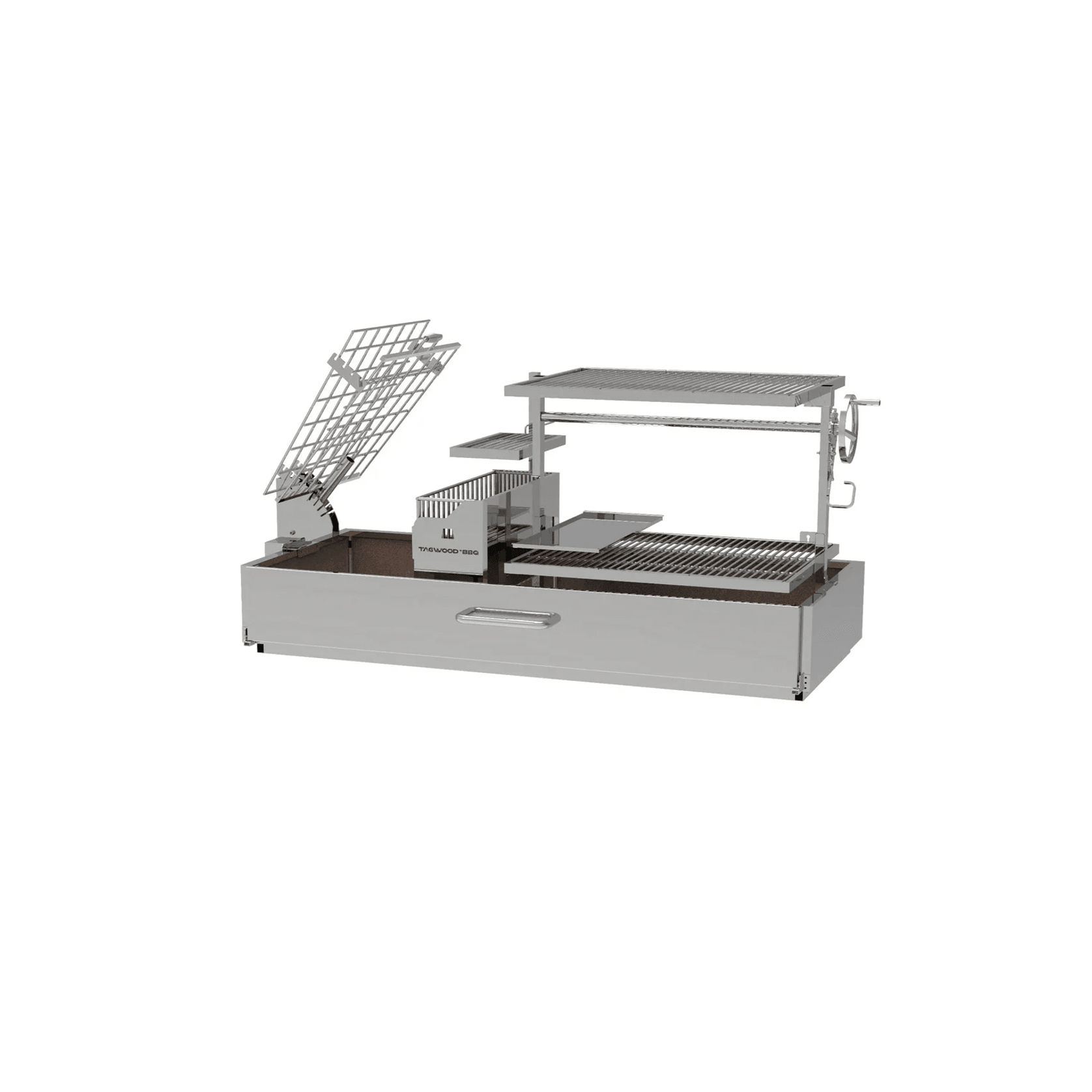 Argentine Santa Maria Charcoal & Woodfired Gaucho Grill | BBQ28SS gallery detail image