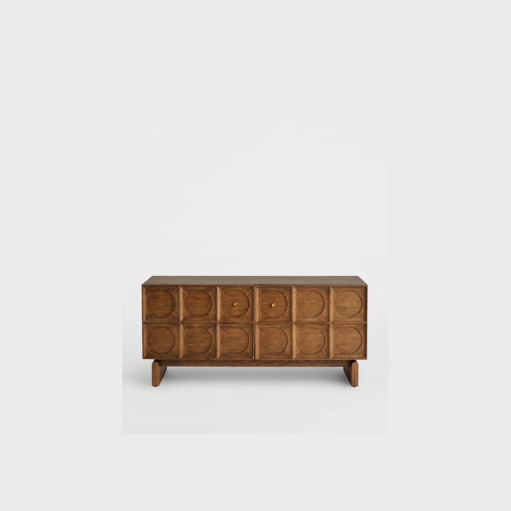 Soho Home | Marcel Media Unit | Medium Oak gallery detail image