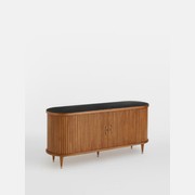 Soho Home | Nora Tambour Sideboard | Marquina Marble gallery detail image