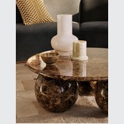 Soho Home | Oxley Coffee Table | Dark Emperador Marble gallery detail image