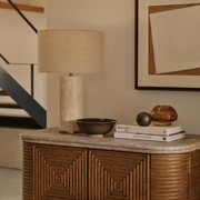 Soho Home | Remi Stone Table Lamp | Medium gallery detail image