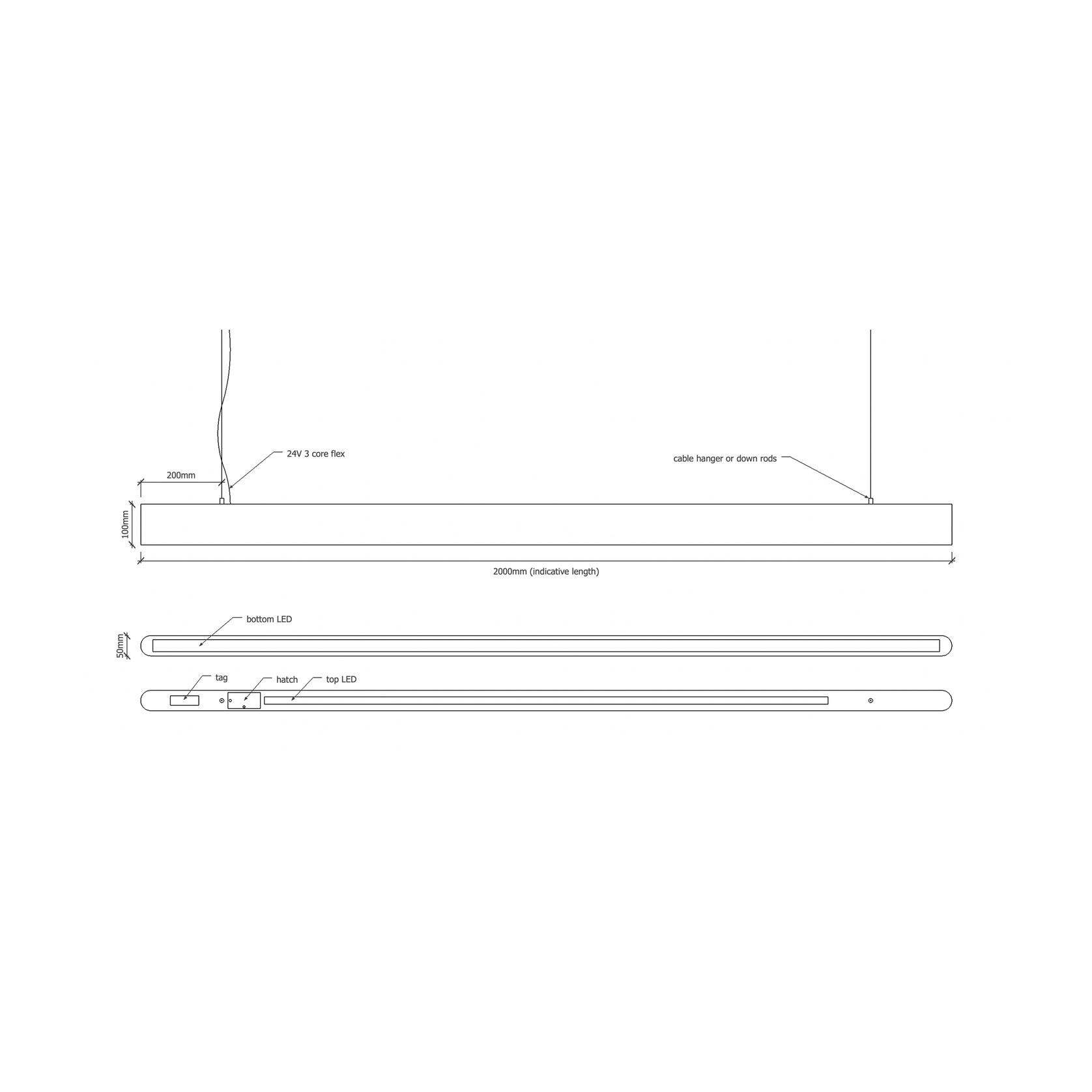 Strata Timber Pendant Light gallery detail image