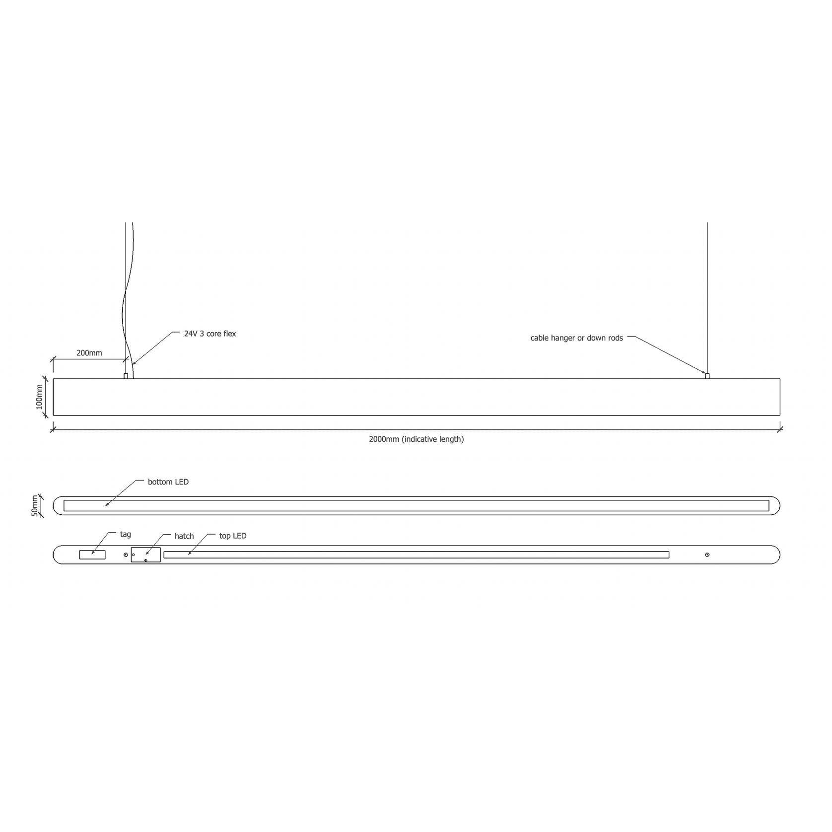 Strata Timber Pendant Light gallery detail image