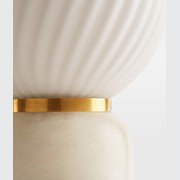 Soho Home | Alabaster Swirl Table Lamp gallery detail image
