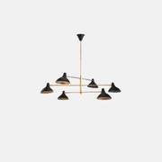 Soho Home | Oliver Mid Century Chandelier gallery detail image