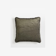 Soho Home | Charis Square Cushion Small | Charcoal gallery detail image