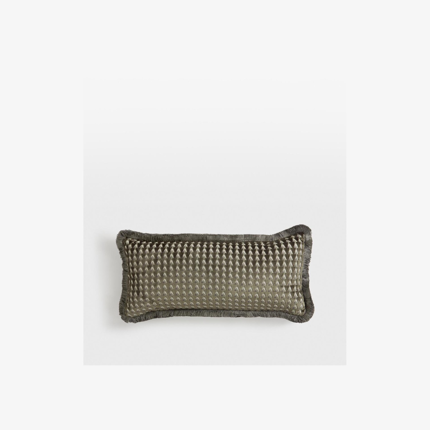 Soho Home | Charis Oblong Cushion | Charcoal gallery detail image
