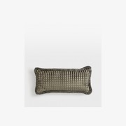 Soho Home | Charis Oblong Cushion | Charcoal gallery detail image