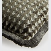 Soho Home | Charis Oblong Cushion | Charcoal gallery detail image