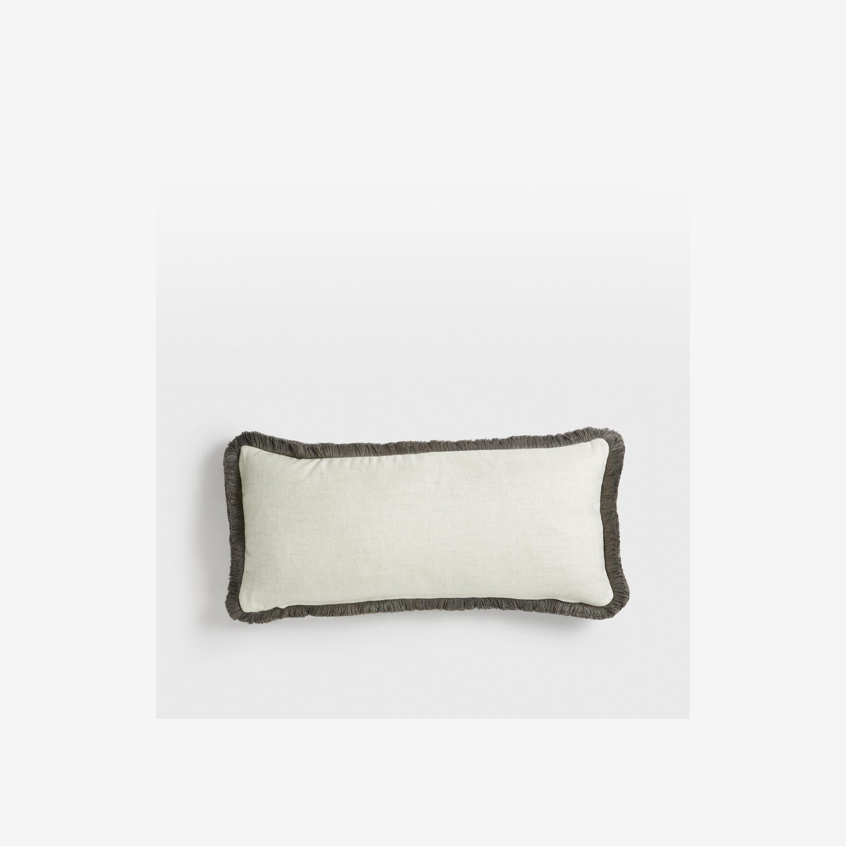 Soho Home | Charis Oblong Cushion | Charcoal gallery detail image