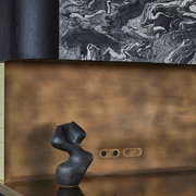 13 Carbon 1 Gang Switch Grid Faceplate gallery detail image