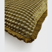 Soho Home | Charis Large Square Cushion | Ochre gallery detail image