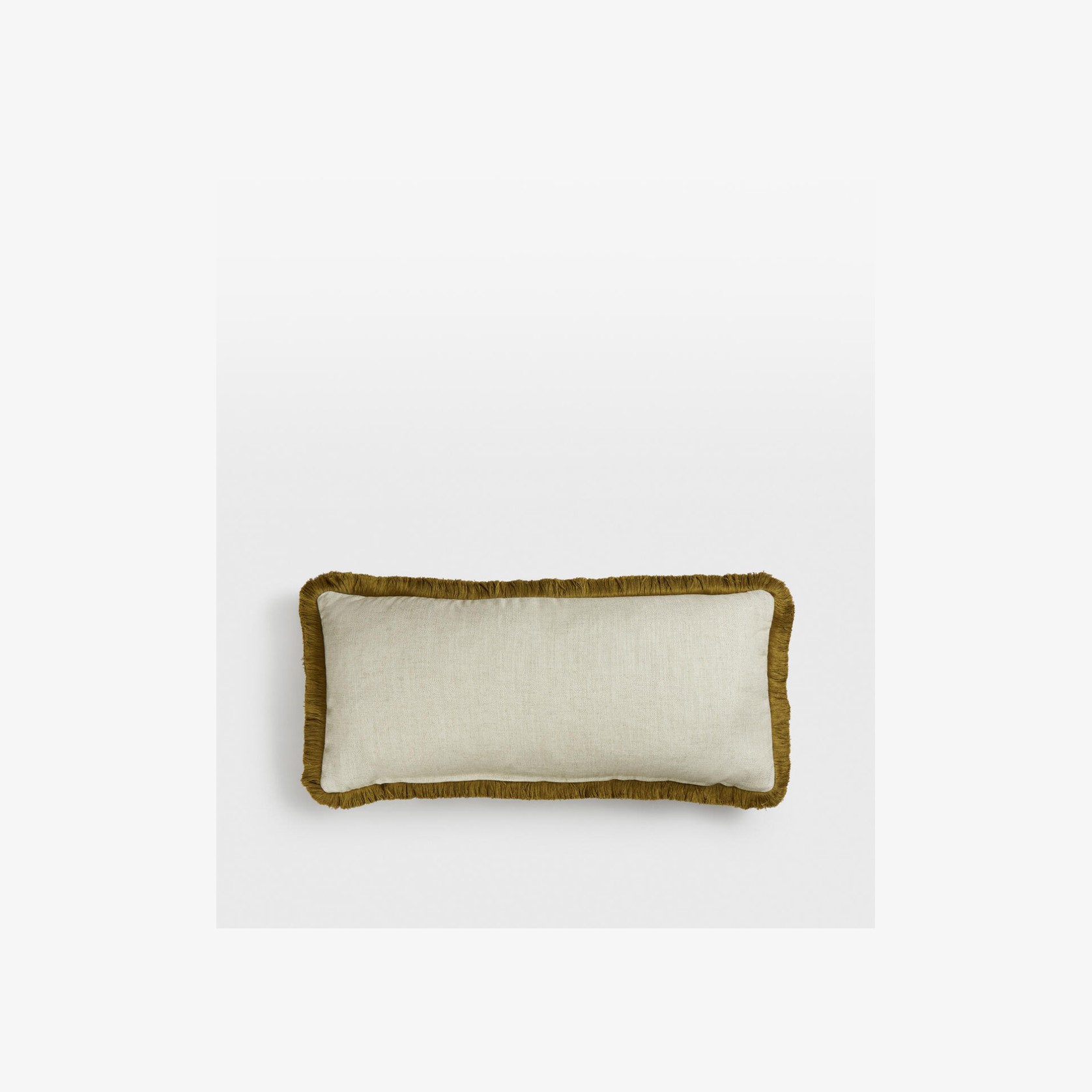 Soho Home | Charis Oblong Cushion | Ochre gallery detail image