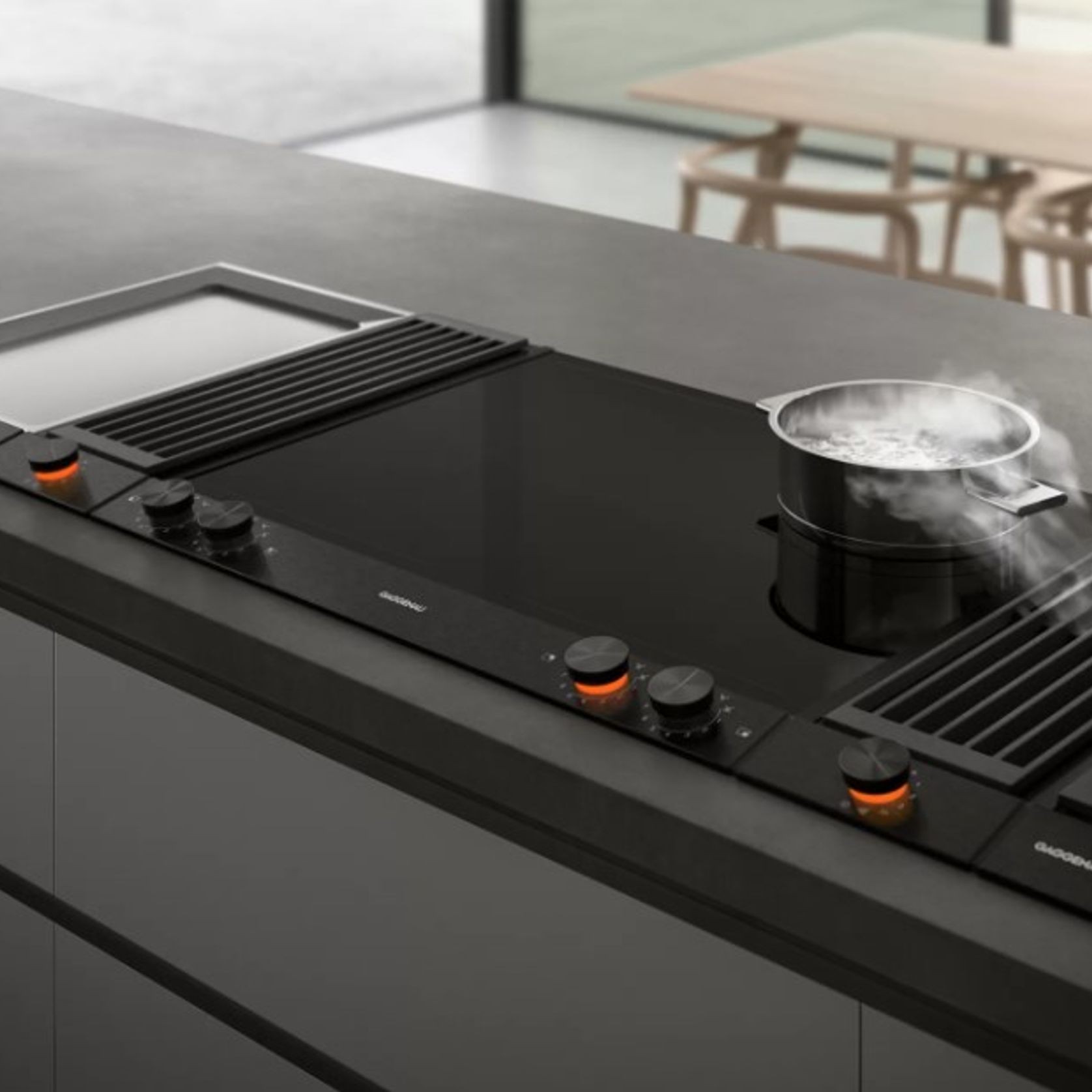 Gaggenau Vario Teppan Yaki Black 200 Series gallery detail image
