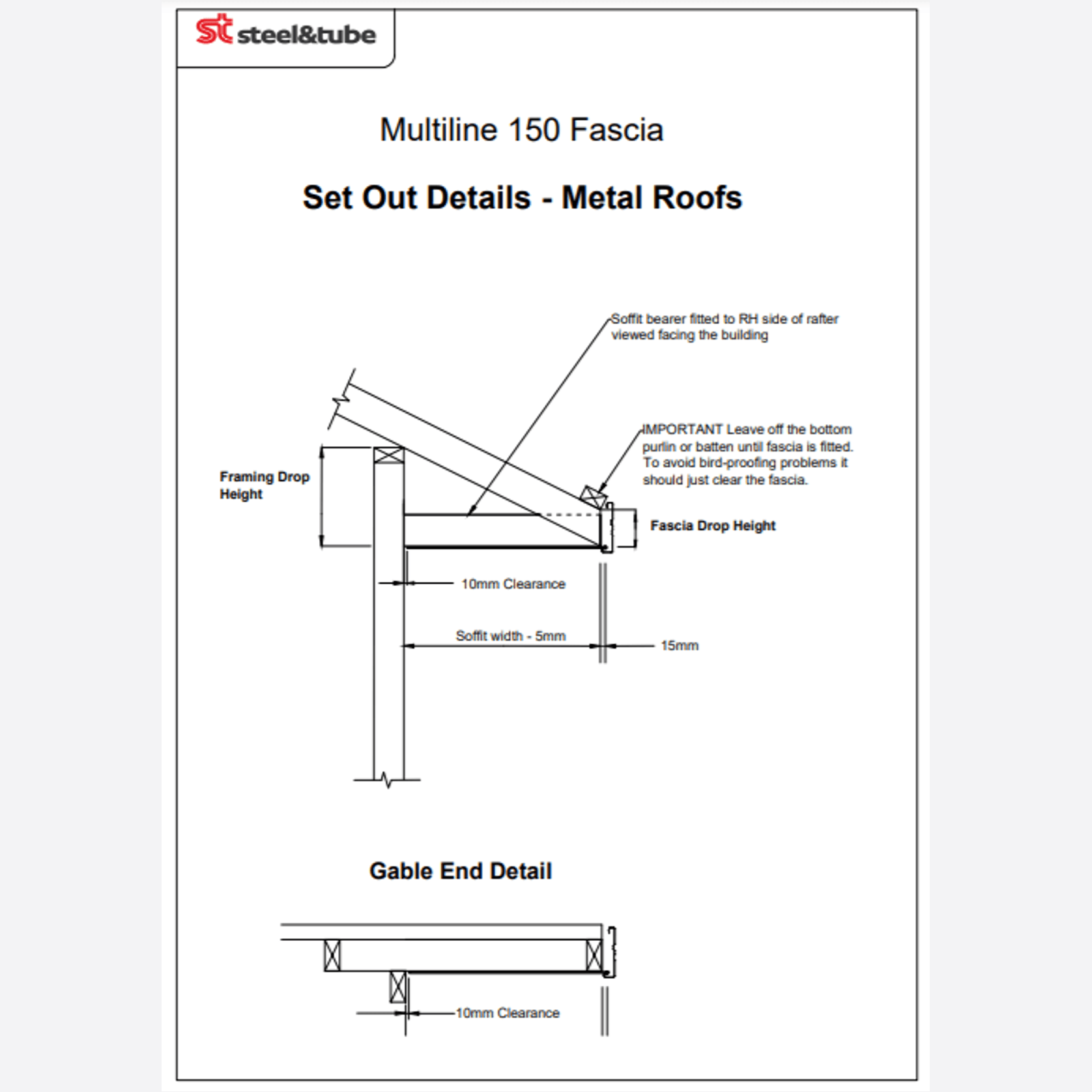 Multiline 150 | 185 Fascia gallery detail image