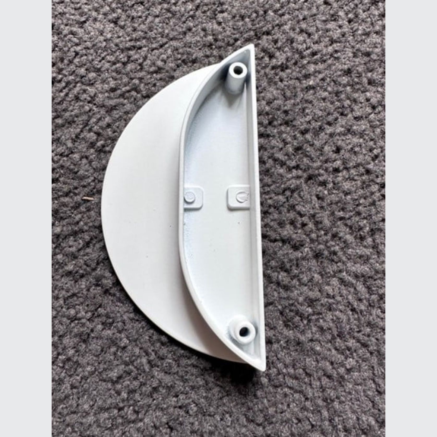 KT&CO Kitchen drawer handles luna pull half moon Bells Beach Matt black / brushed brass /Brushed nickel /chrome /white gallery detail image