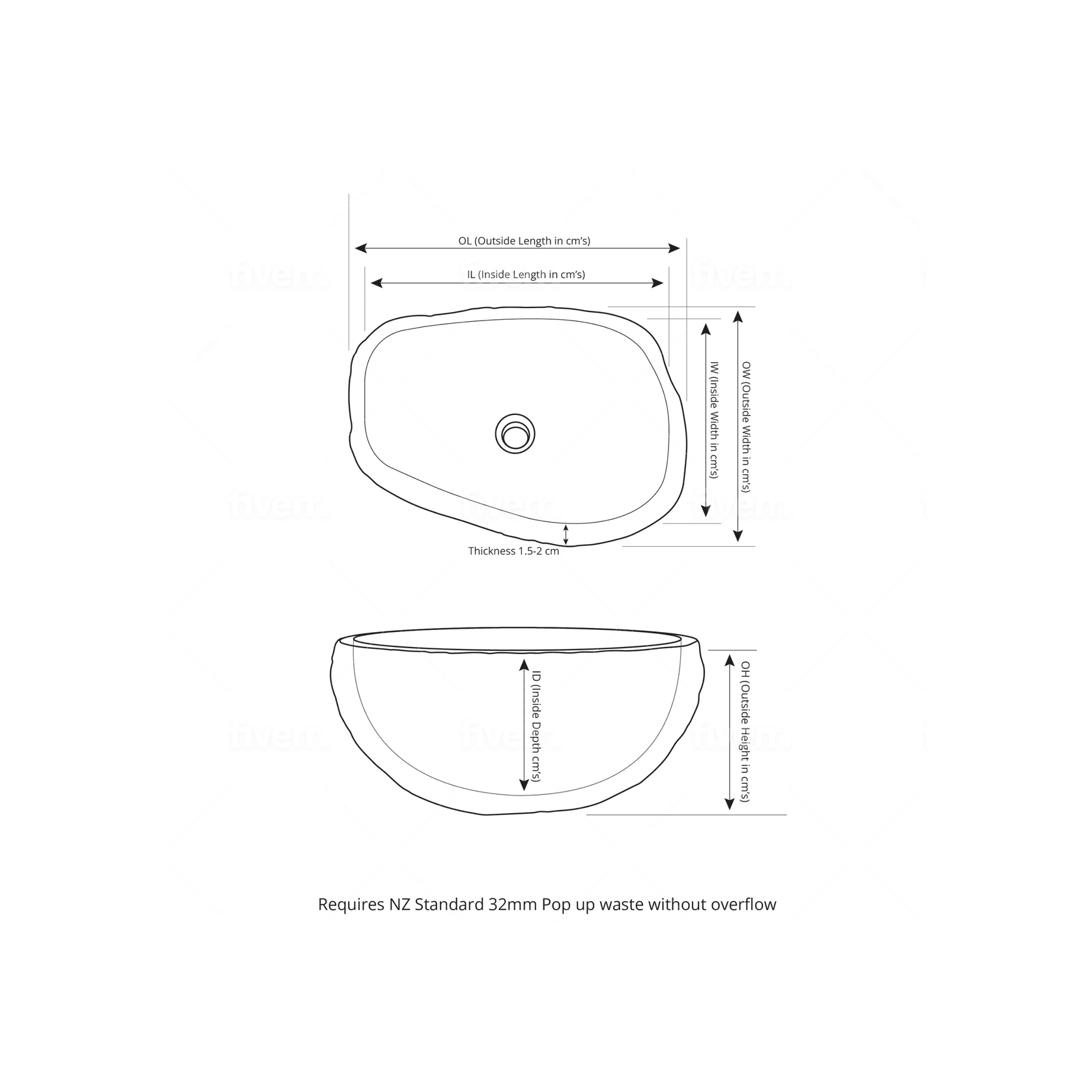 Marble Natural Stone Basin gallery detail image