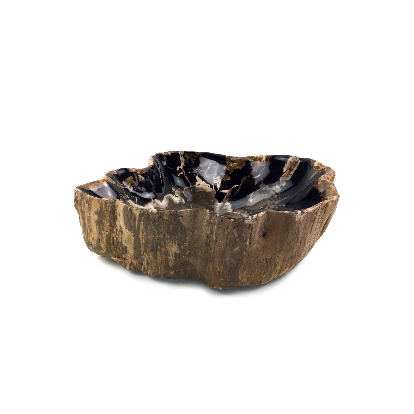 Petrified Wood Stone Basin - Single gallery detail image