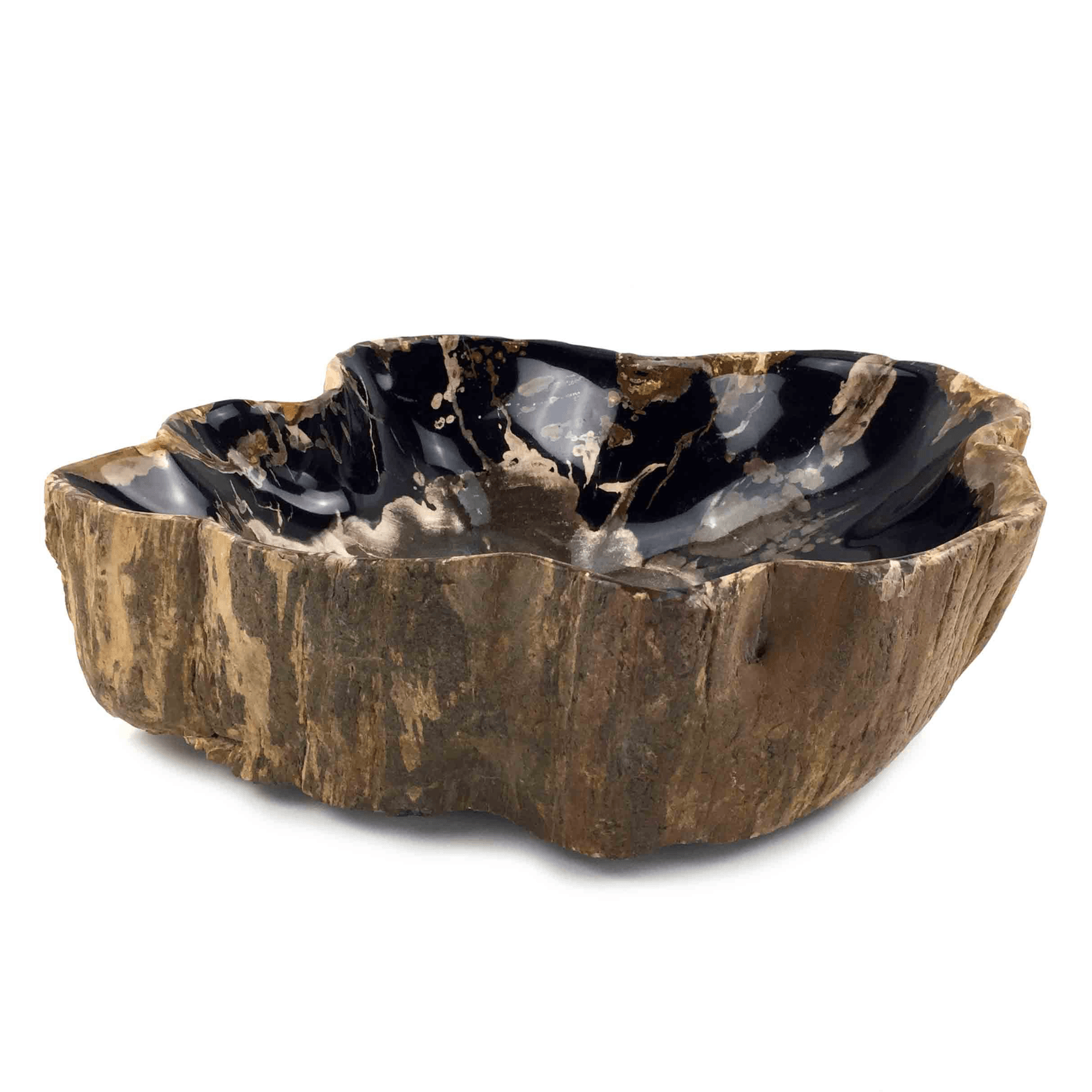 Petrified Wood Stone Basin - Single gallery detail image