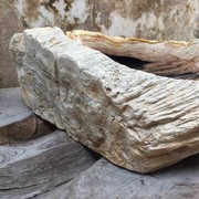 Petrified Wood Stone Basin gallery detail image