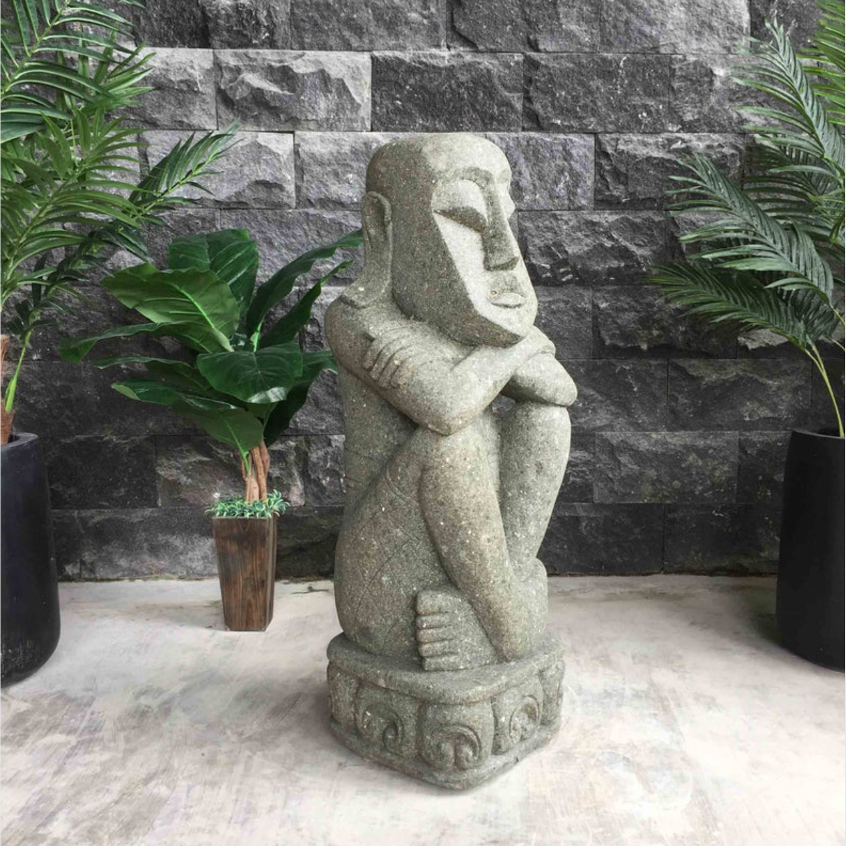 Primitive Stone Statue gallery detail image