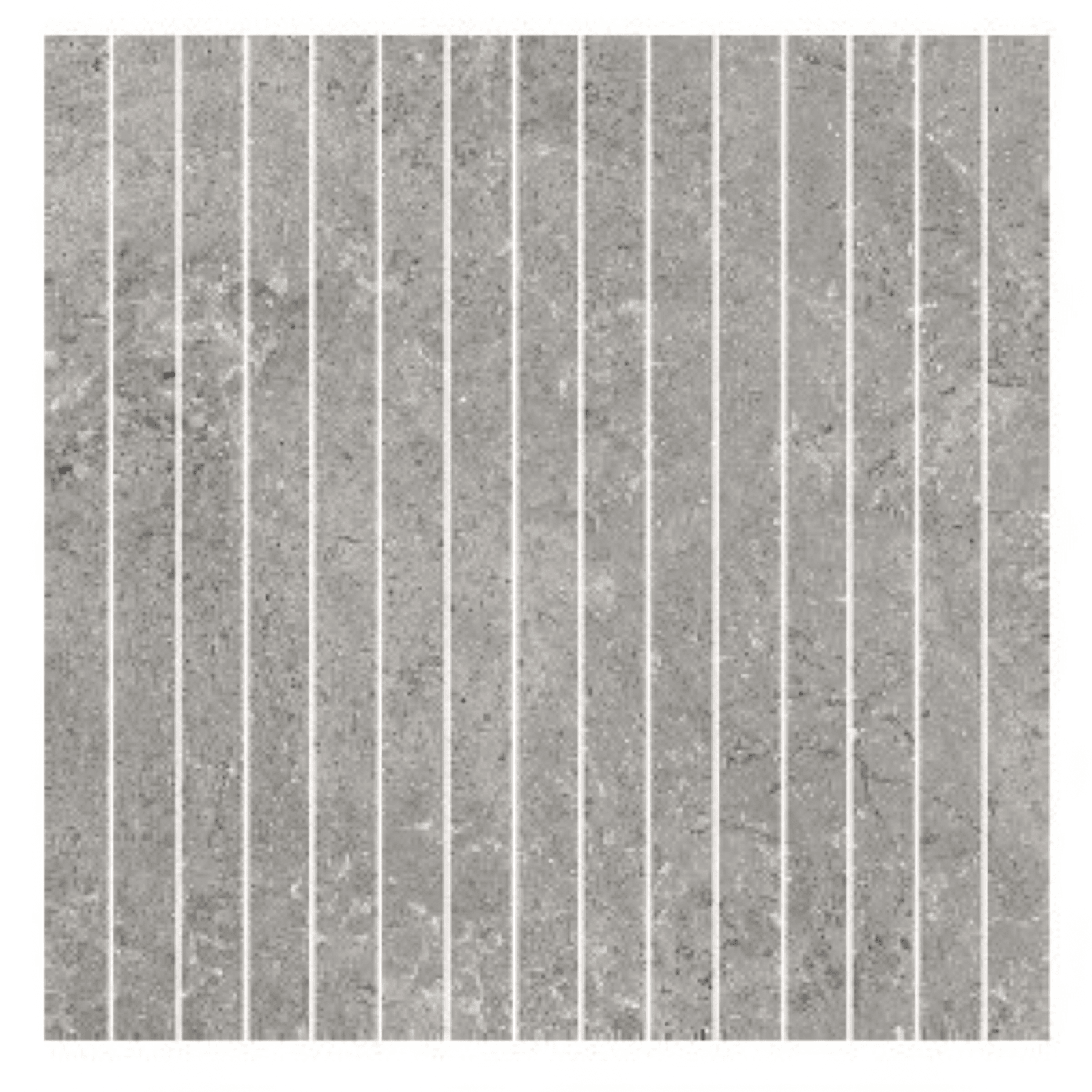 Arctic Tundra Grey Matt Stick Mosaic 20x300mm gallery detail image