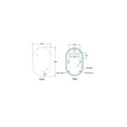 Solace Oval Led Mirror gallery detail image