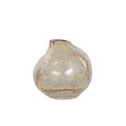 Gold Crackle Glass Vase gallery detail image
