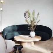 Curv Boucle Fabric Sofa gallery detail image