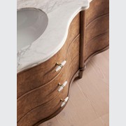 Soho Home | Valerie Double Vanity | Arabescato Marble gallery detail image
