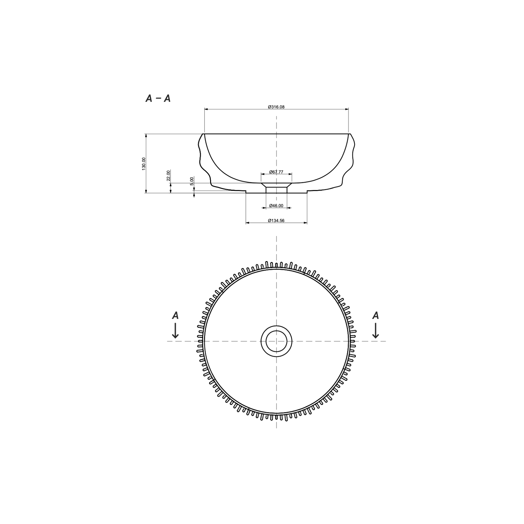 Aqvato Korall Bathroom Basin gallery detail image