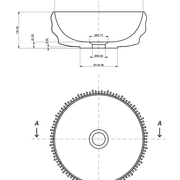 Aqvato Korall Bathroom Basin gallery detail image