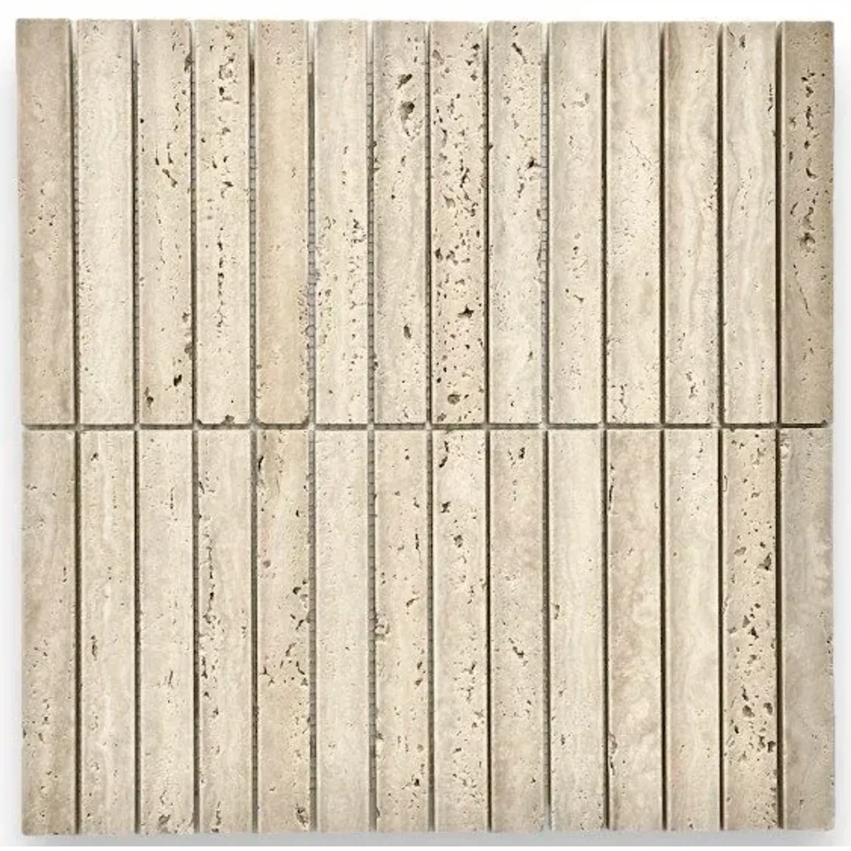 Mini Fluted Concave | Natural Stone Mosaics gallery detail image