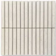 Mini Fluted Concave | Natural Stone Mosaics gallery detail image