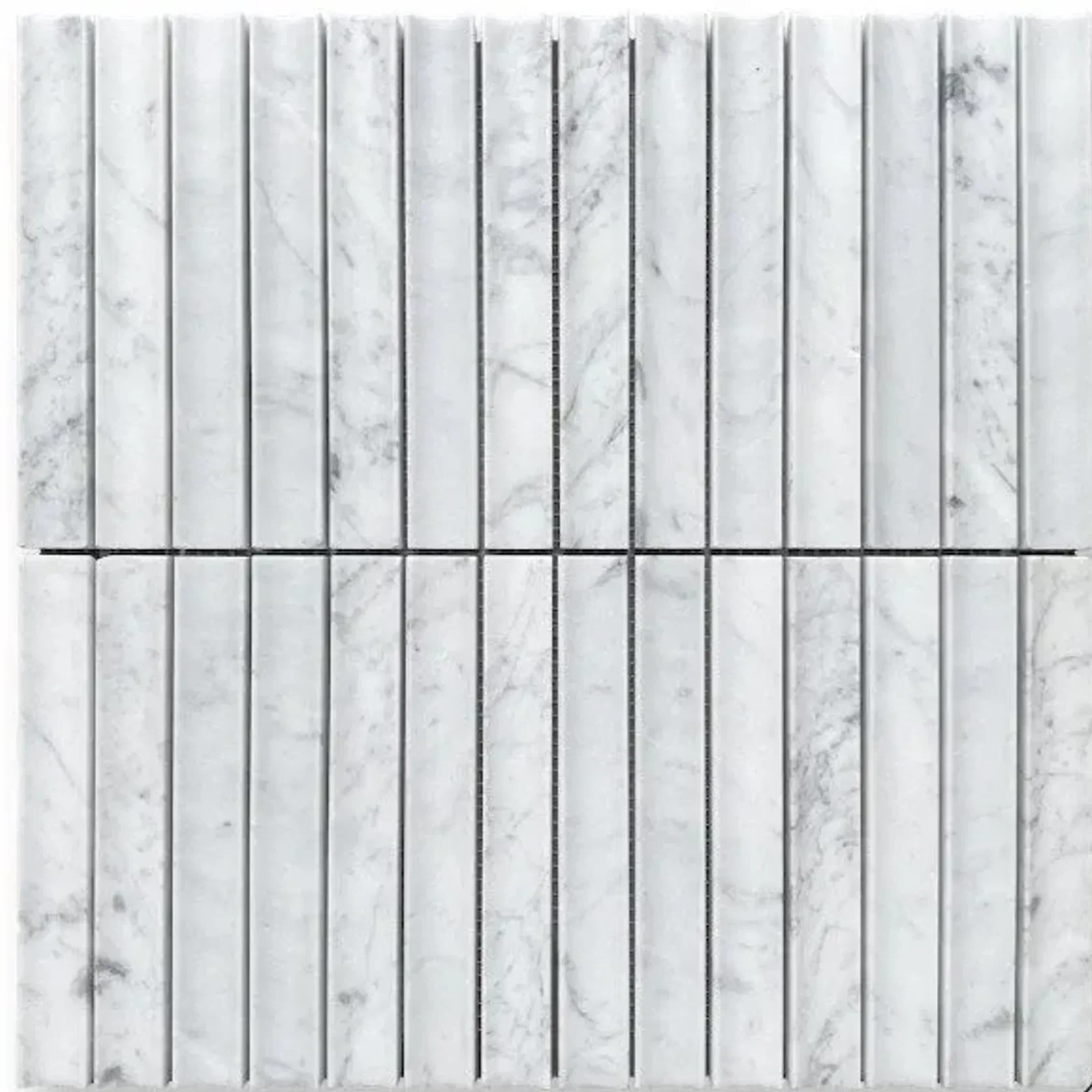 Mini Fluted Concave | Natural Stone Mosaics gallery detail image
