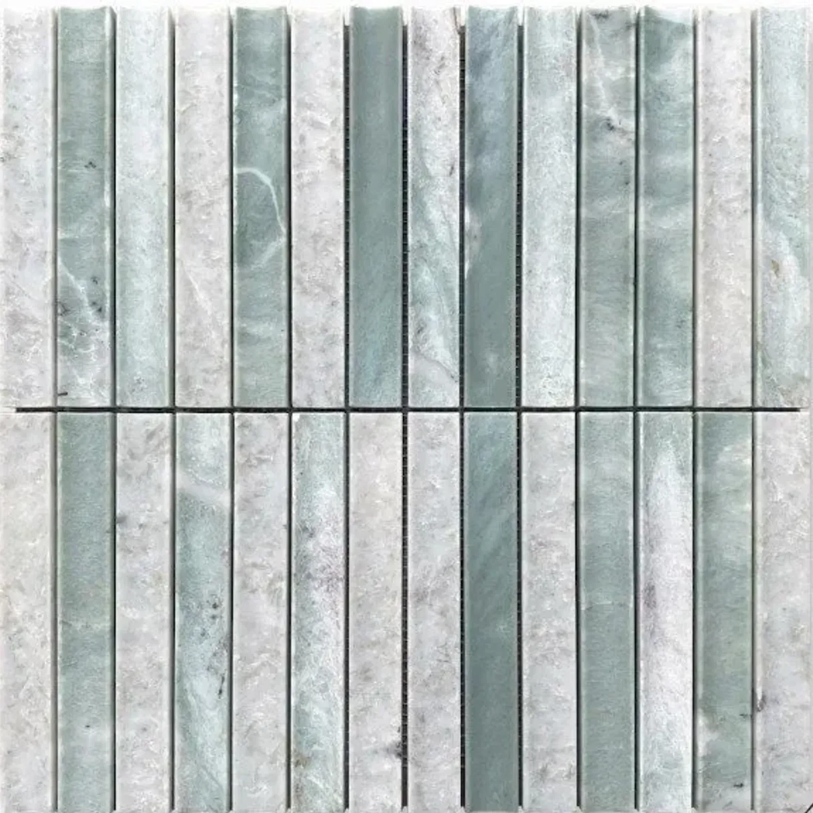 Mini Fluted Concave | Natural Stone Mosaics gallery detail image