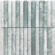 Mini Fluted Concave | Natural Stone Mosaics gallery detail image