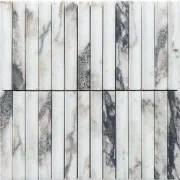Mini Fluted Concave | Natural Stone Mosaics gallery detail image
