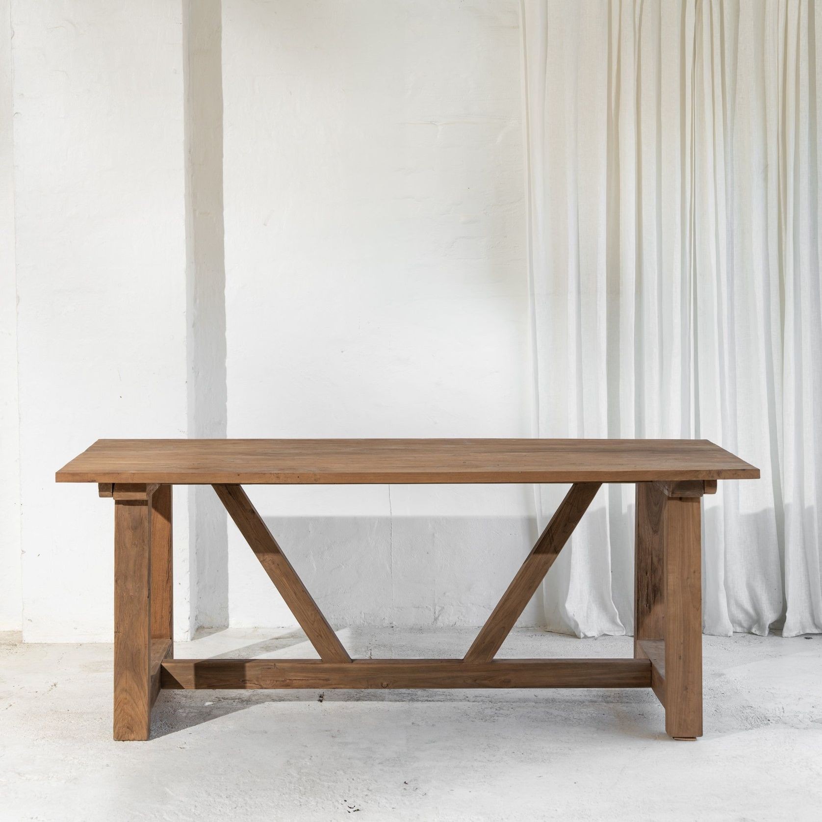 Sefer Rustic Dining Table gallery detail image
