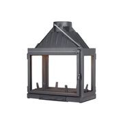 Seguin Multivision 8000 4 Sided Cast Iron Fireplace gallery detail image