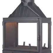 Seguin Multivision 8000 3 Sided Cast Iron Fireplace gallery detail image