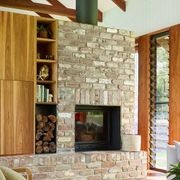 Seguin Multivision 8000 Double Sided Cast Iron Fireplace With Lift Door gallery detail image