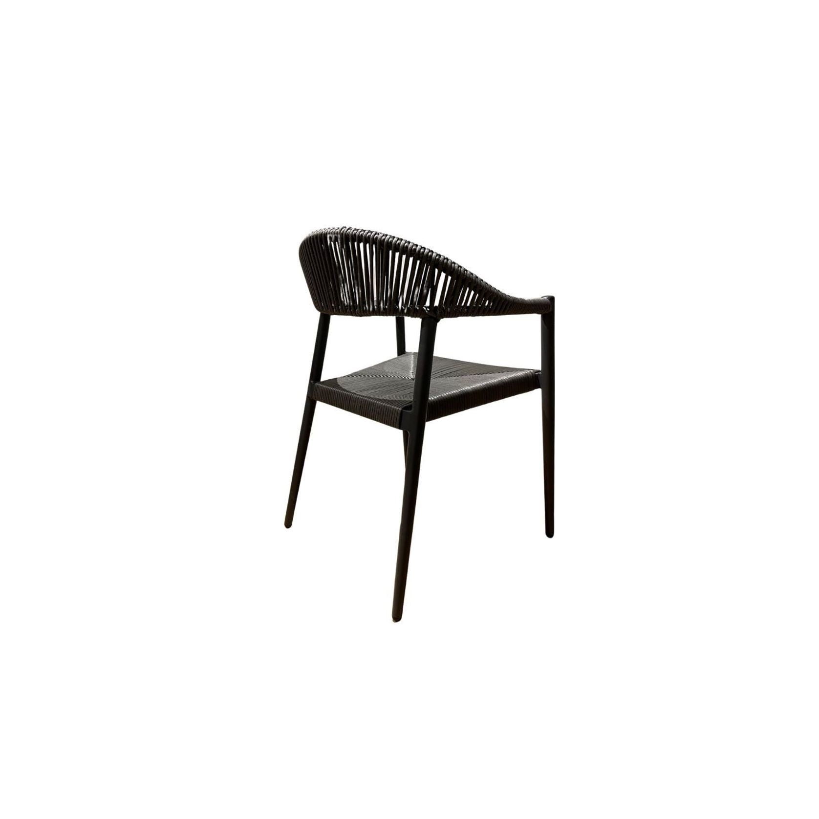 Serena Outdoor Dining Chair - Charcoal gallery detail image
