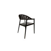 Serena Outdoor Dining Chair - Charcoal gallery detail image