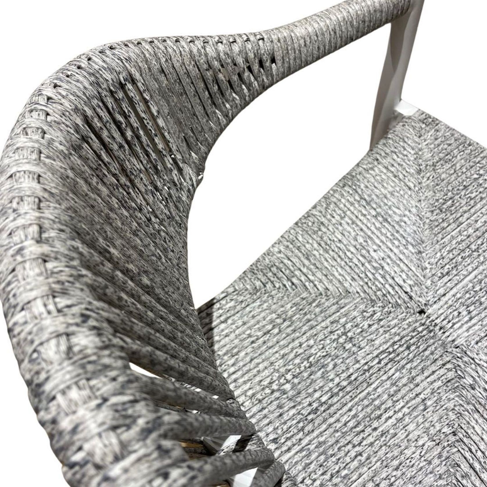 Serena Outdoor Dining Chair - Grey gallery detail image