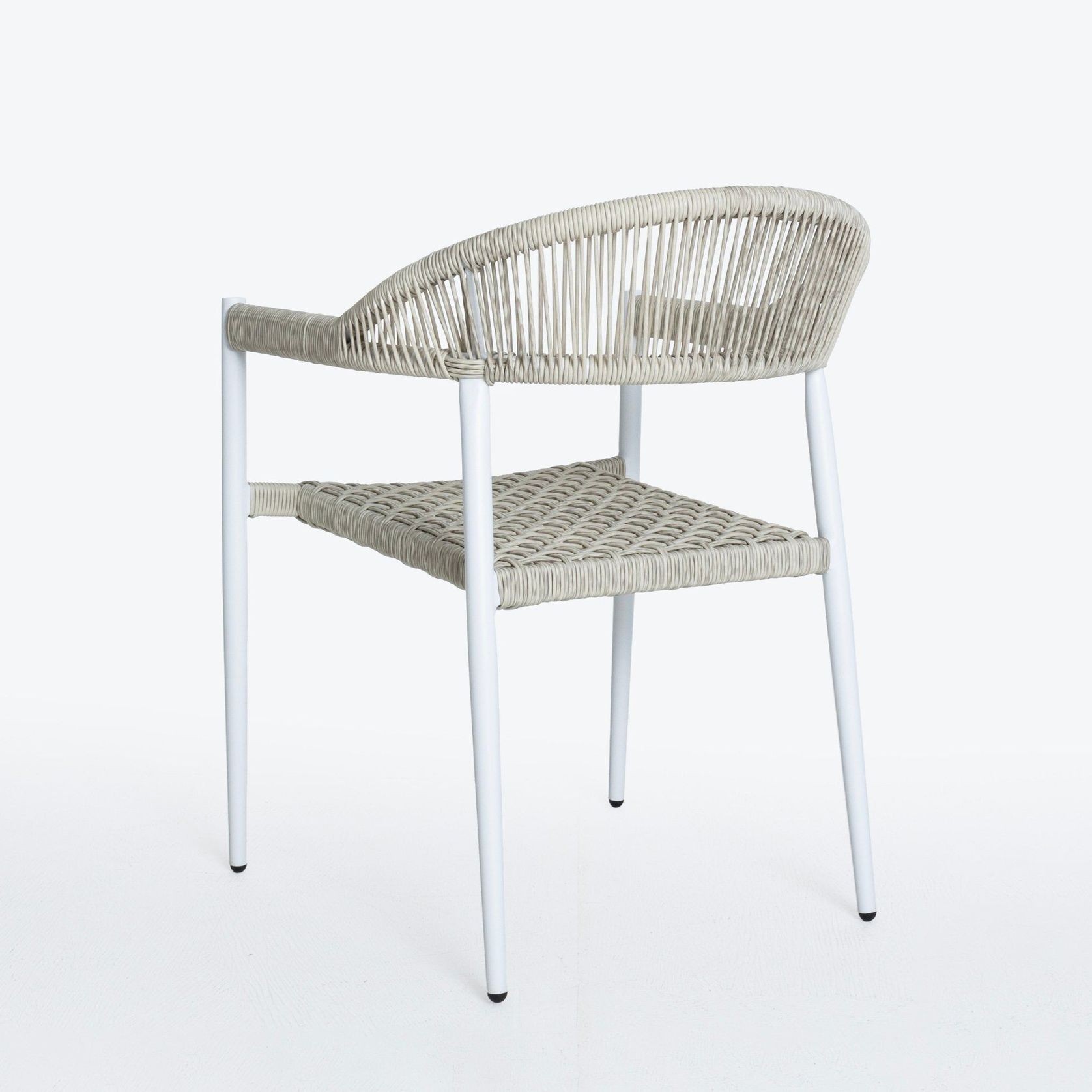 Serena Outdoor Dining Chair - Light Greige gallery detail image