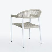 Serena Outdoor Dining Chair - Light Greige gallery detail image