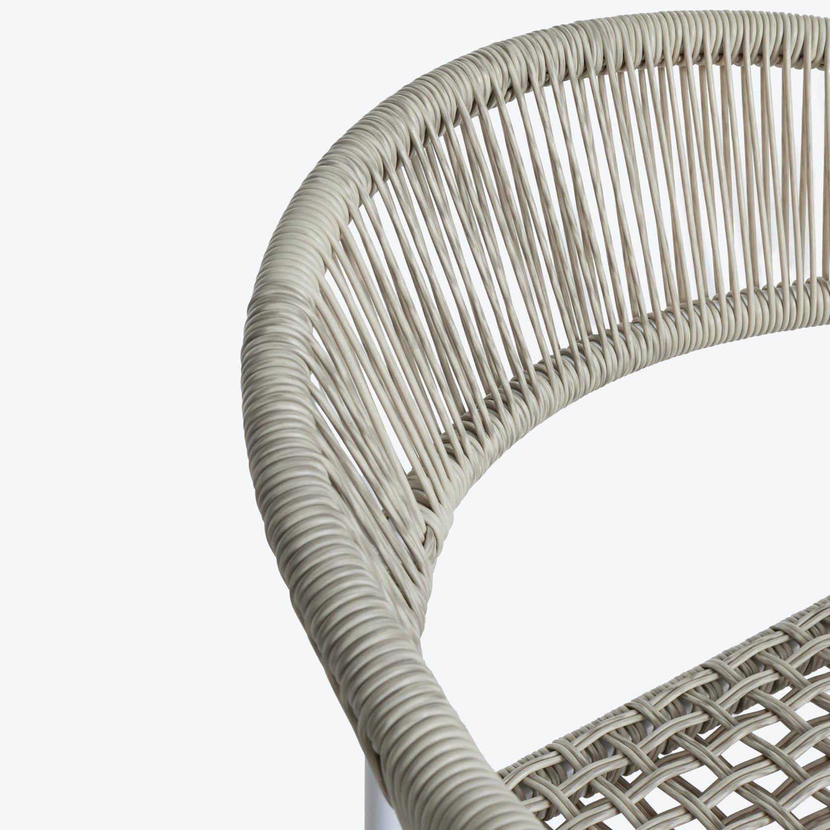 Serena Outdoor Dining Chair - Light Greige gallery detail image