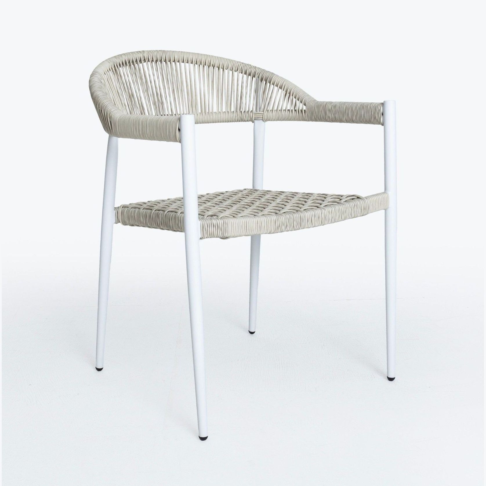Serena Outdoor Dining Chair - Light Greige gallery detail image