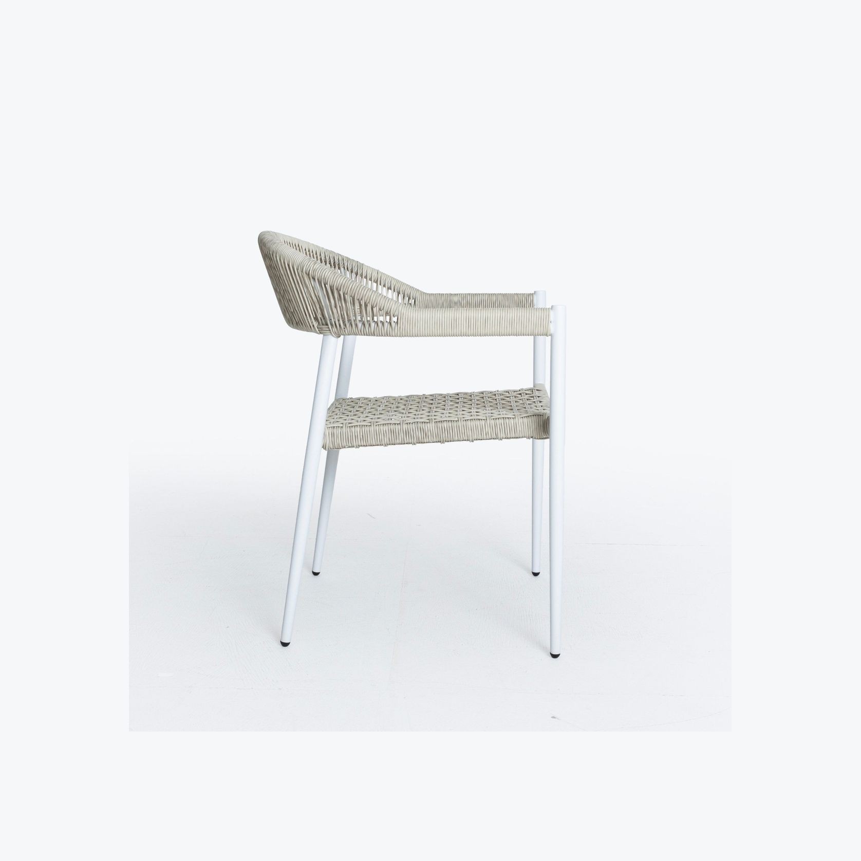 Serena Outdoor Dining Chair - Light Greige gallery detail image
